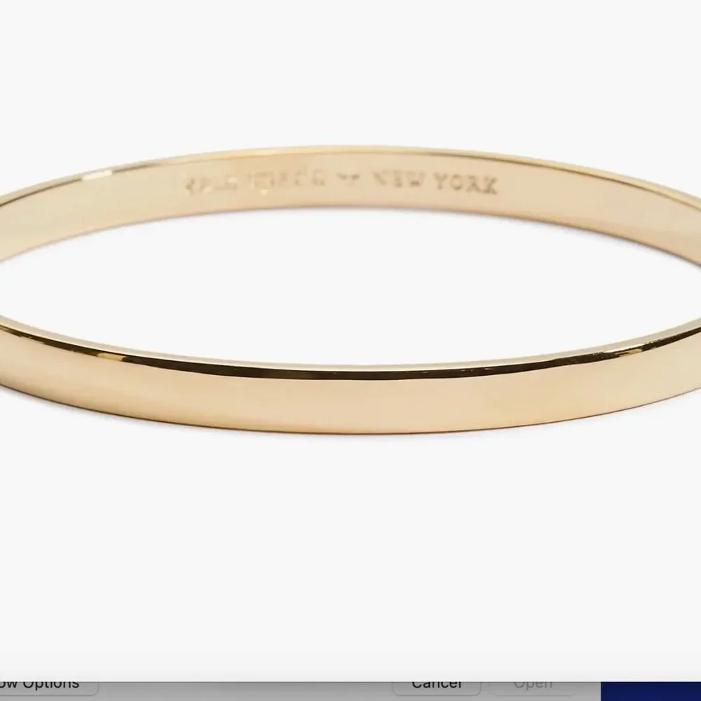 Kate Spade Heart of Gold Bracelet * With giftbag* 12K Gold Plated - Picture 1 of 2